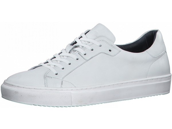 S.Oliver ανδρικό sneaker δέρμα λευκό 5-13604-27 100 white