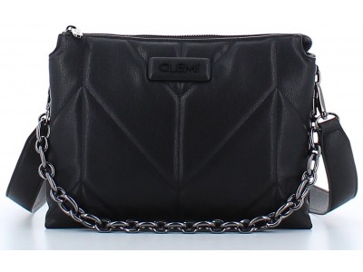Clemi γυναικεία τσάντα σε μαύρο χρώμα Zircone CB0076CY2 Crossbody Negro 