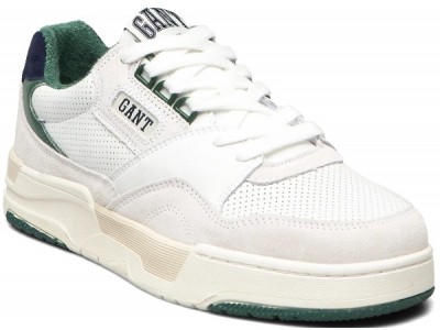 Gant ανδρικό sneaker λευκό Brookpal 25633177 G247 White/Green 