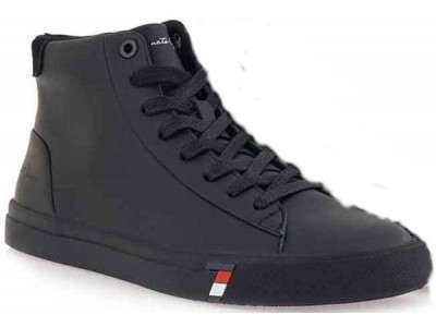 Renato Garini ανδρικό μποτάκι sneaker μαύρο 920 P57009202001 Black