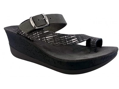 Fantasy Sandals  γυναικεία ανατομική παντόφλα S5000 Felisa Black Desert