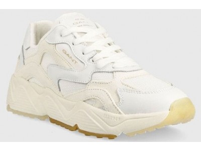Gant γυναικείο sneaker δέρμα λευκό nicerwill 25531192 G29 white