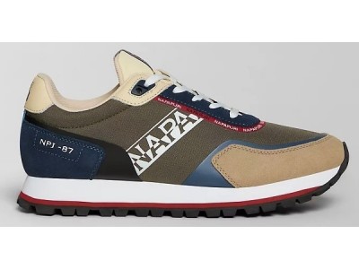 Napapijri Ανδρικά Sneakers σε χακί χρώμα NP0AI7CGD61 S4LOTUS01/SUN New olive Green